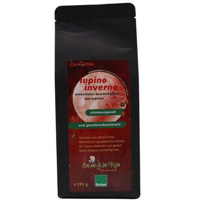 Produktfoto zu Lupino inverno winterlicher  Gewürzkaffee gemahlen250g