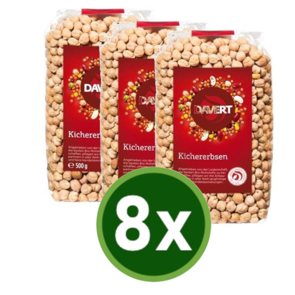 Produktfoto zu Kichererbsen 8x500g