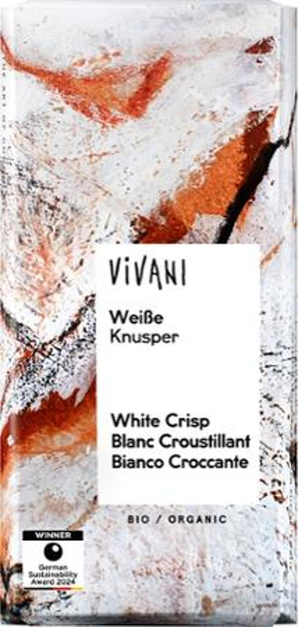 Produktfoto zu Schokolade Weisse Knusper