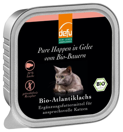 Produktfoto zu Nassfutter Katze A-Lachs 100g