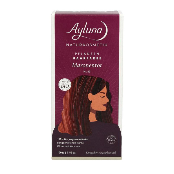 Produktfoto zu Haarfarbe Maronenrot Ayluna