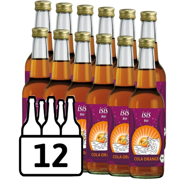 Produktfoto zu ISIS COLA ORANGE 12x0,33l