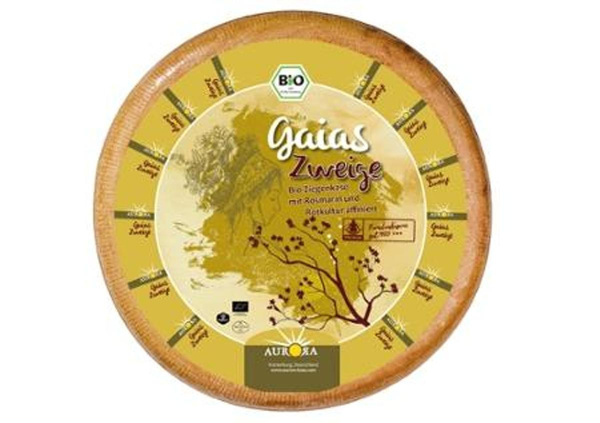 Produktfoto zu Aurora Rot Gaias Zweige Ziegenkäse