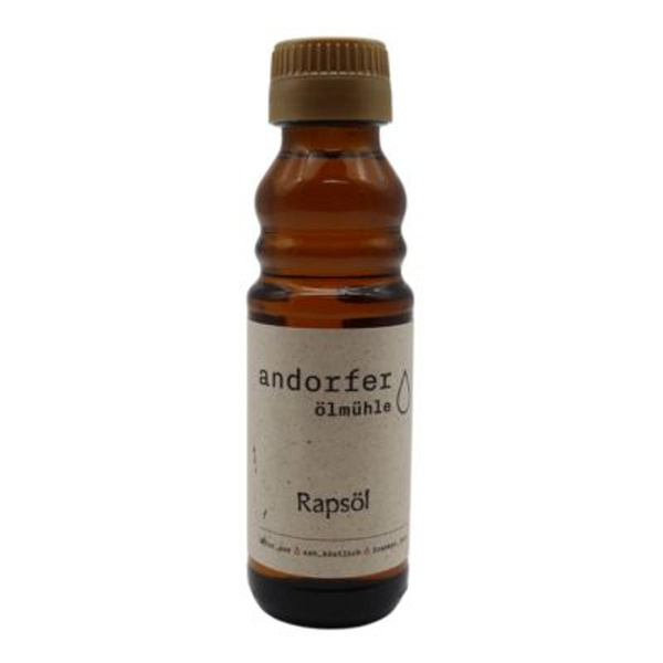 Produktfoto zu Rapsöl 100ml Andorfer Mühle