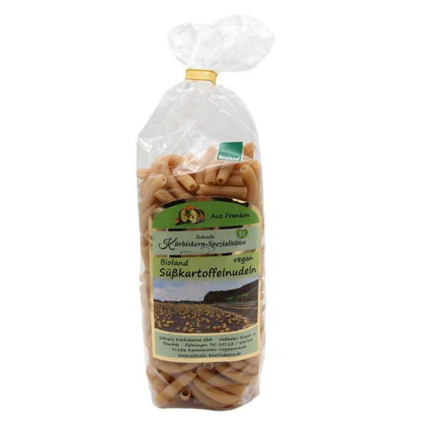 Produktfoto zu Süßkartoffelnudeln Rigatoni