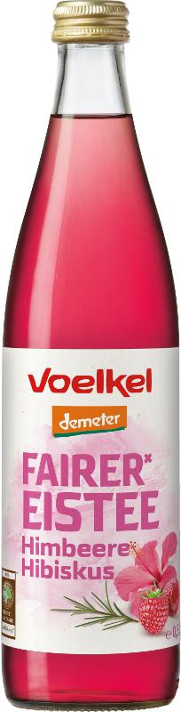Produktfoto zu Eistee fair mit Himbeere Hibiskus 10x0,5l