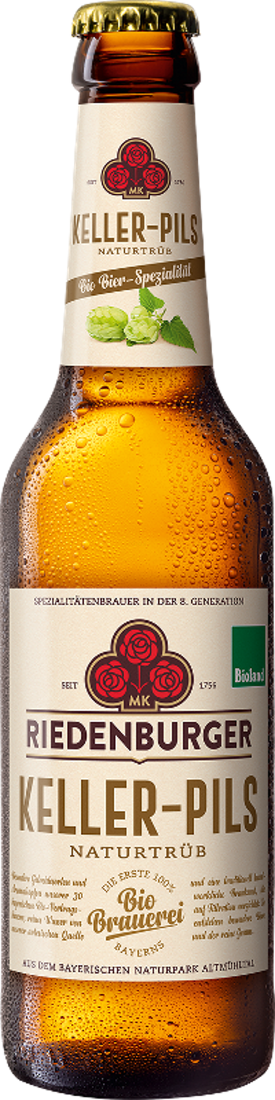 Produktfoto zu RIEDENBURGER KELLER PILS 10er Kiste