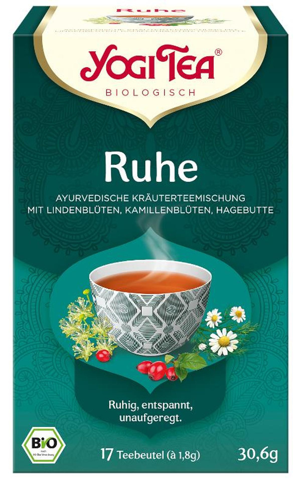 Produktfoto zu Yogi Ruhe Tee 17 Beutel