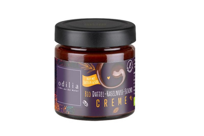 Produktfoto zu Bio Dattel Haselnuss Schoko Creme 200g