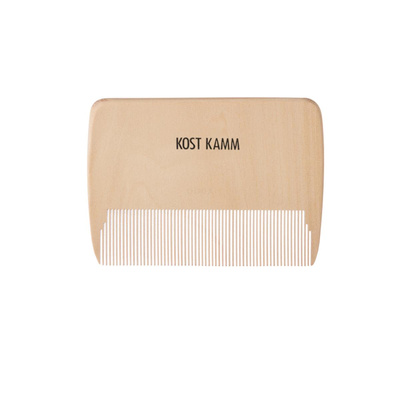Produktfoto zu Staubkamm Holz extrafein