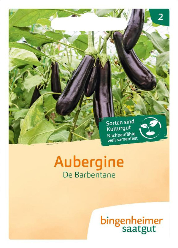 Produktfoto zu Saatgut Aubergine