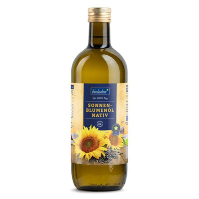 Produktfoto zu Sonnenblumenöl nativ 1l