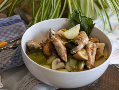 Spotzen, Gemüse und Butter nach Art der guten Mama