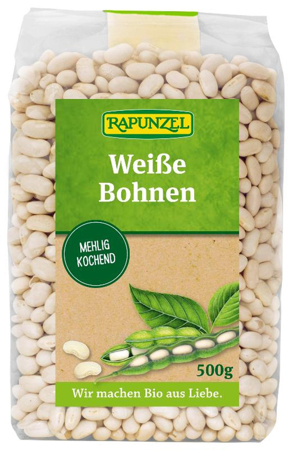 Produktfoto zu Weiße Bohnen 500g