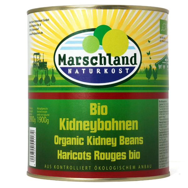 Produktfoto zu Kidneybohnen 2900g Großgebinde