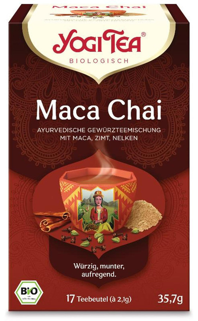 Produktfoto zu Yogi Tea Maca Chai TB