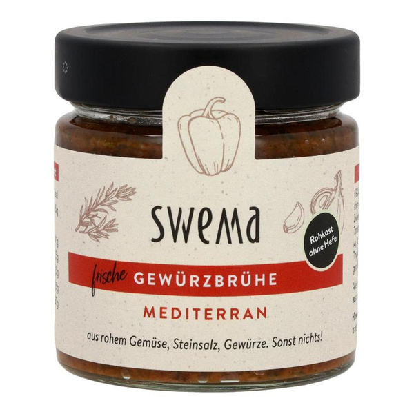 Produktfoto zu Gemüsebrühe frisch mediterran 210g Swema