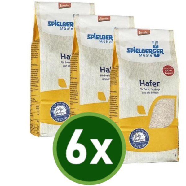 Produktfoto zu Hafer geschält, 6x1kg