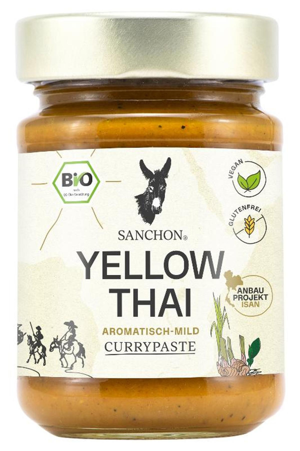 Produktfoto zu Yellow Thai Curry Paste 190g
