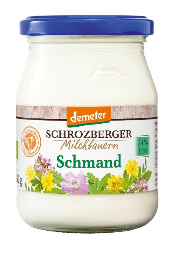 Produktfoto zu Schmand 24% Glas 250g