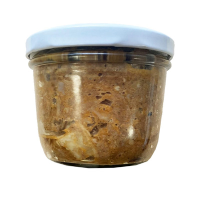 Produktfoto zu Rilette von der Ente 180g Glas, regional, vom Biolandhof Fetz