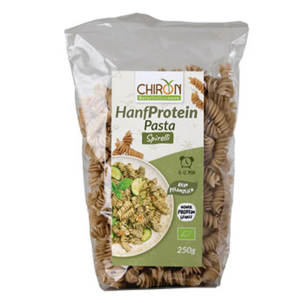 Produktfoto zu Hanf Protein Pasta Spirelli 250g