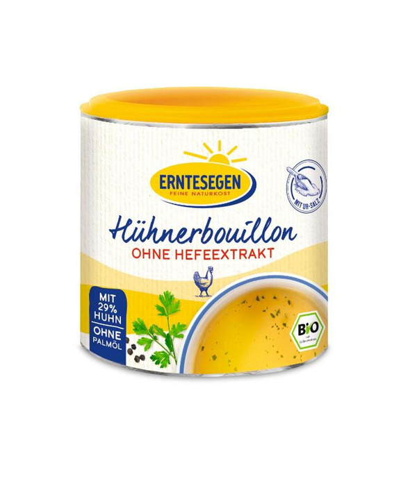 Produktfoto zu Hühnerbouillon hefefrei