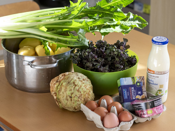 Zutaten für das Wochenrezept