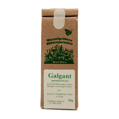 Produktfoto zu Galgant, gemahlen 50g