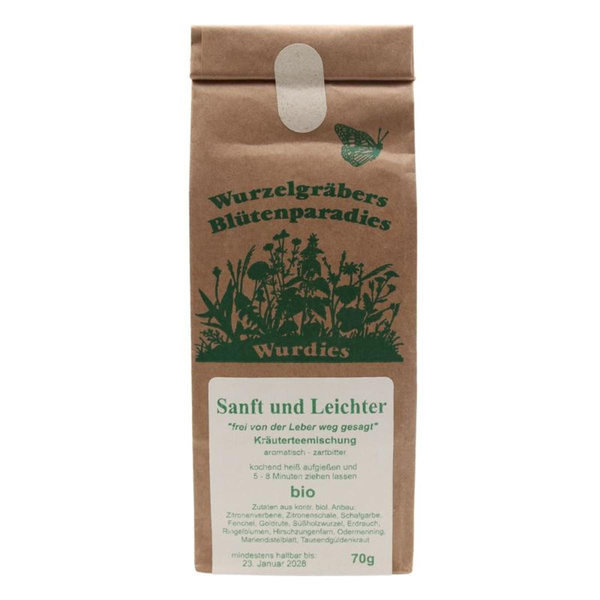 Produktfoto zu Sanft und Leichter,  Zartbitter-Kräutertee 70g