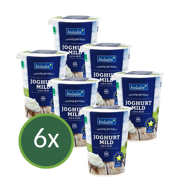 Produktfoto zu b*JOGHURT 3,8% 6x500g Becher