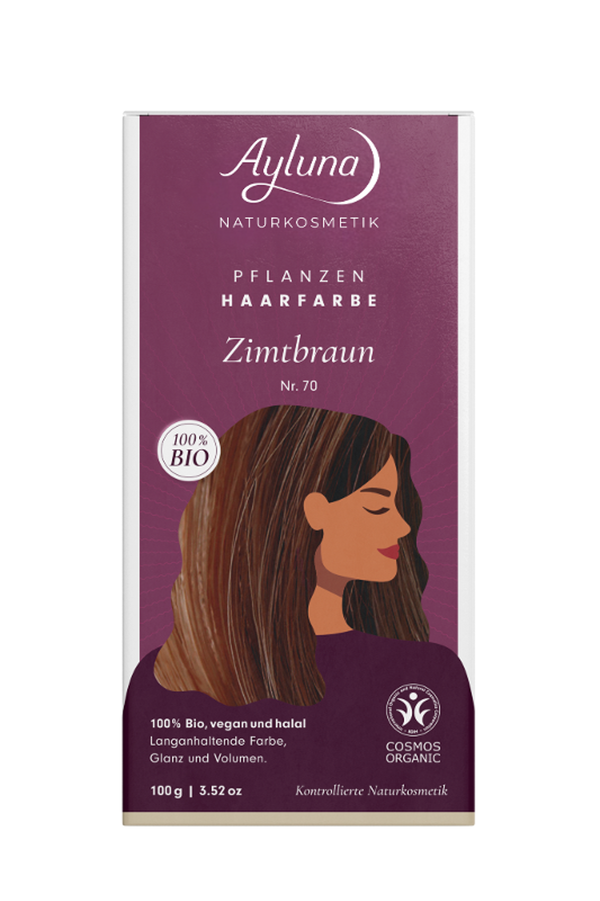 Produktfoto zu Haarfarbe Zimtbraun Ayluna