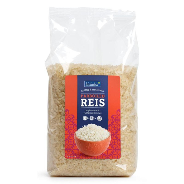 Produktfoto zu Parboiled Reis weiß 1kg
