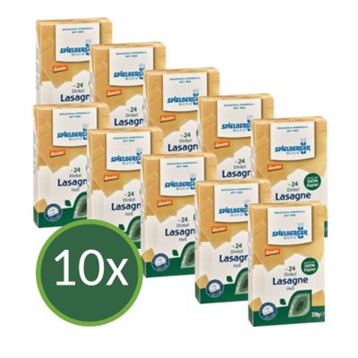 Produktfoto zu Lasagne Platten 10x250g