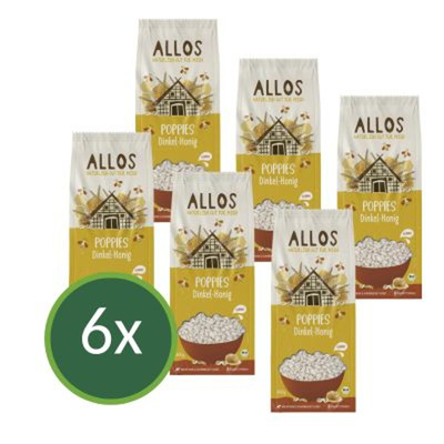 Produktfoto zu Dinkel Honig Poppies 6x300g