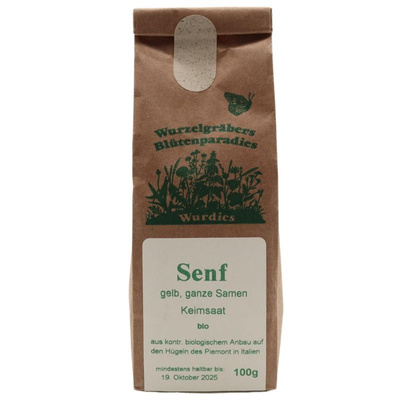 Produktfoto zu Senf gelb ganze Samen, 100g