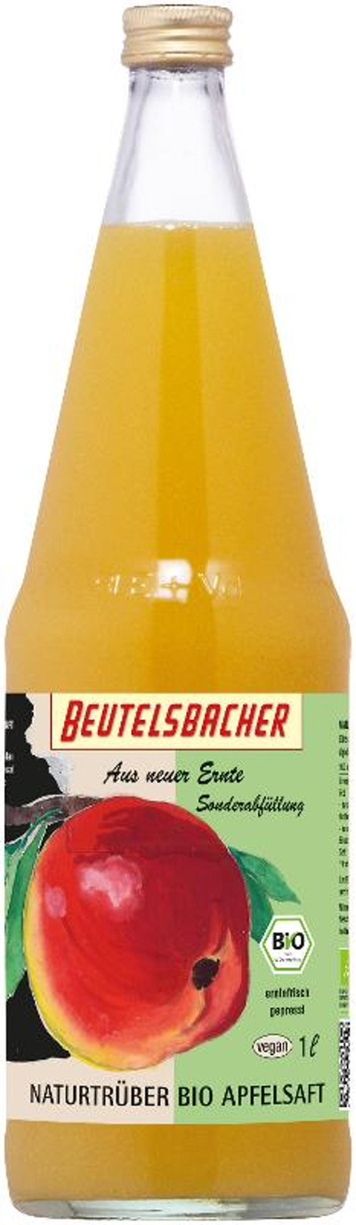 Produktfoto zu Apfelsaft naturtrüb Retro 1 L
