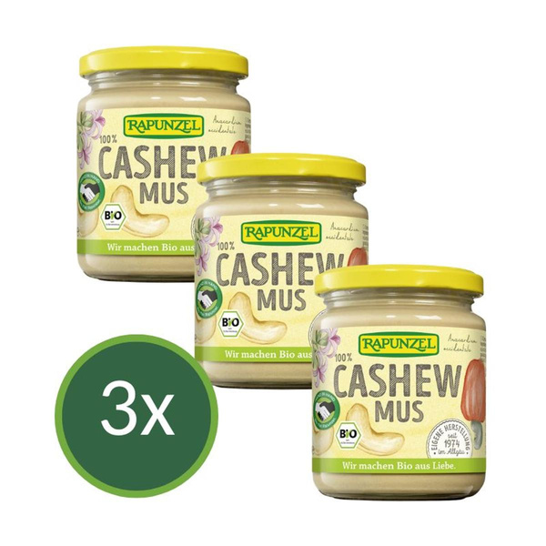 Produktfoto zu Cashewmus Gebinde 3 x 250g
