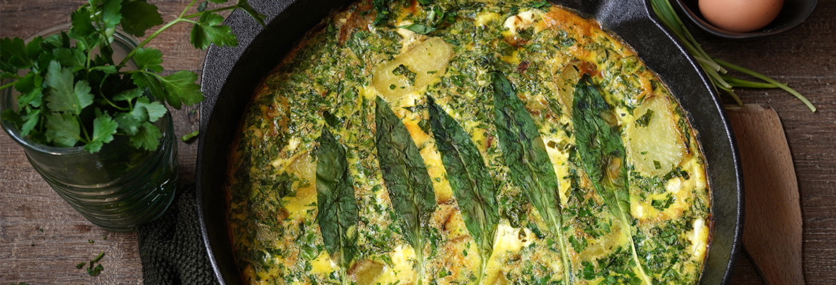 Bärlauch-Frittata