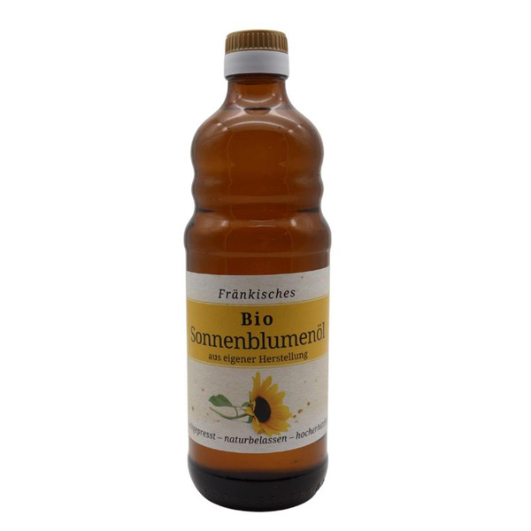 Produktfoto zu Bio Sonnenblumenöl 0,5l