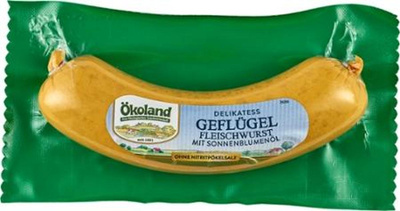 Produktfoto zu Geflügel Fleischwurst 180gr
