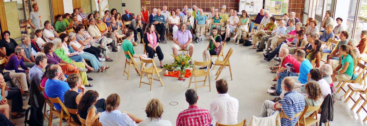 Mitarbeiter der Gemeinschaft Schloss Tempelhof