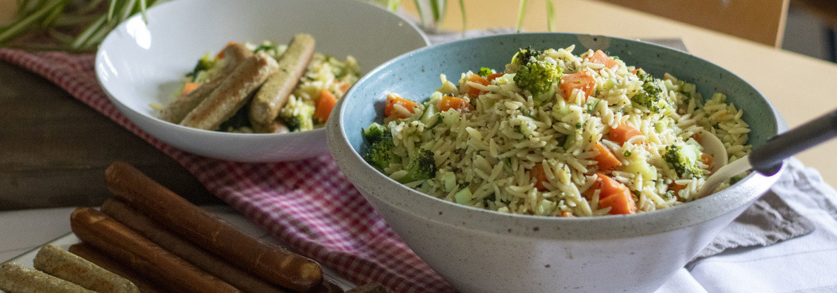 Nudelreissalat Hanf und Heimat