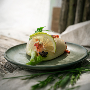 Gefüllter Fenchel