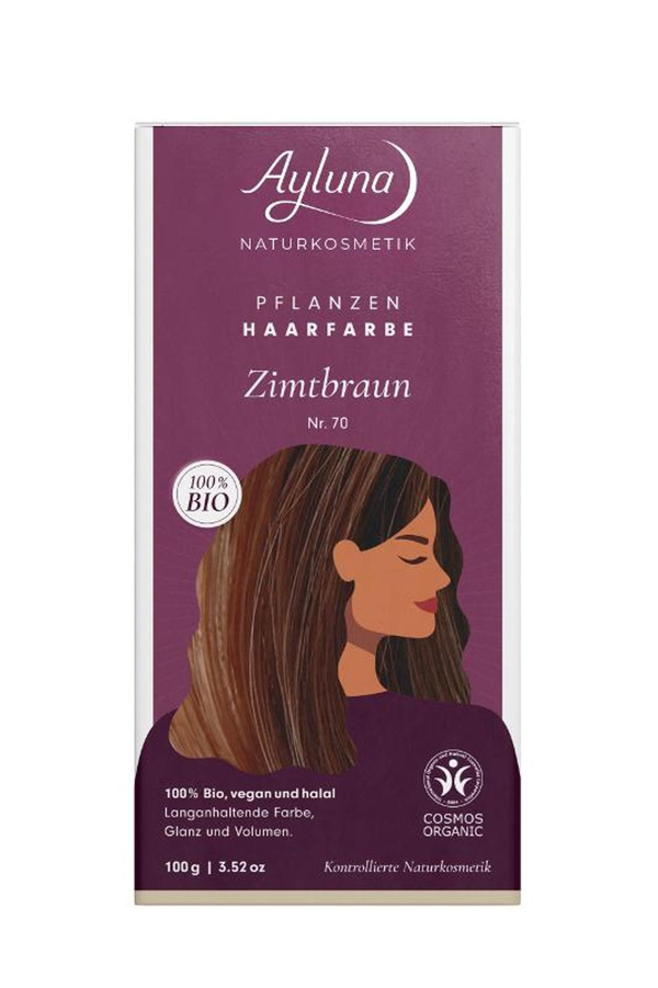 Produktfoto zu Haarfarbe Zimtbraun Ayluna