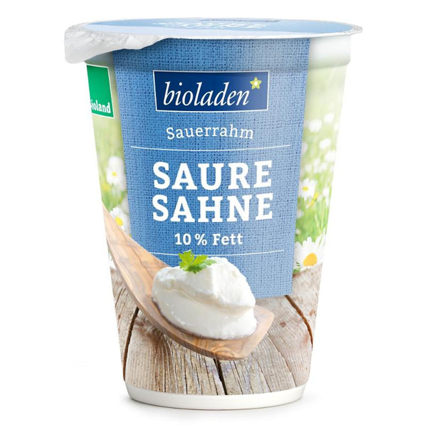 Produktfoto zu Saure Sahne 200g 10% bioladen