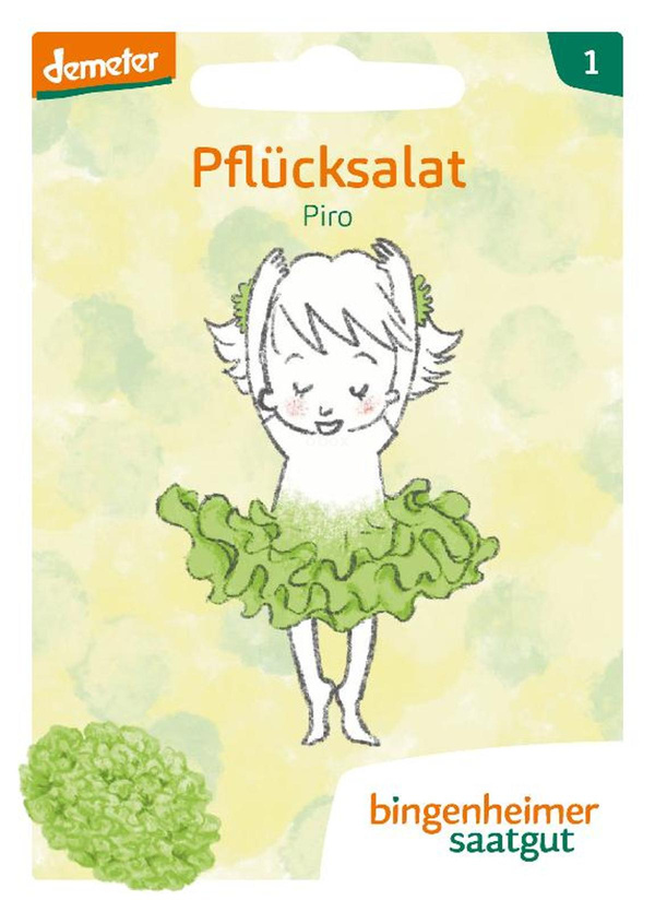 Produktfoto zu s-Saatgut Pflücksalat Piro