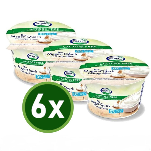 Produktfoto zu MAGERQUARK LAK.FREI 6x200g