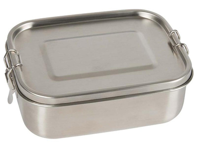 Produktfoto zu Edelstahl-Lunchbox mit Trennst
