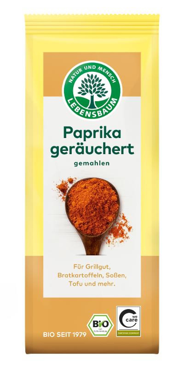 Produktfoto zu Paprika geräuchert gemahlen 50g